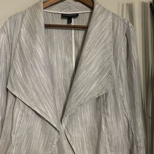 Lane Bryant Linen Blazer